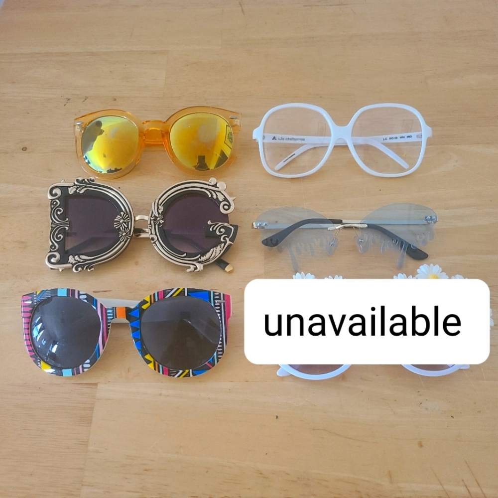 Fun Sunglasses/Frames - lot of 5